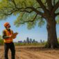 Land clearing for Kansas city construction